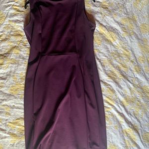 Calvin Klein Purple Dress